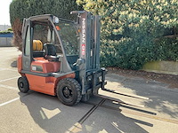 2002 nissan 25 vorkheftruck - afbeelding 13 van  19