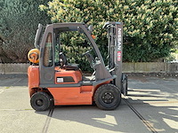 2002 nissan 25 vorkheftruck - afbeelding 14 van  19