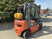 2002 nissan 25 vorkheftruck - afbeelding 15 van  19