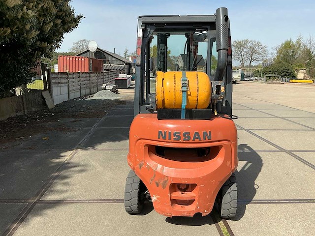 2002 nissan 25 vorkheftruck - afbeelding 16 van  19