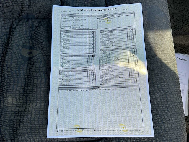 2002 nissan interstar brandweerwagen - afbeelding 31 van  38