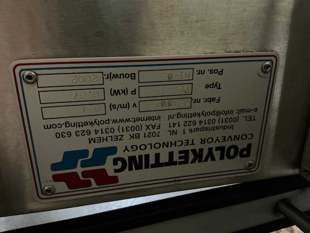 2002 polyketting pl transportband - afbeelding 5 van  5