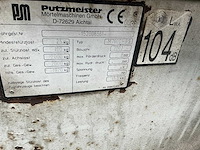 2002 putzmeister m760dhbs chape pomp - afbeelding 2 van  16