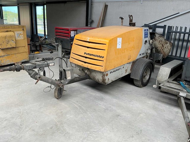 2002 putzmeister m760dhbs chape pomp - afbeelding 1 van  16