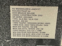 2002 robland nlx-960/nlx-1290 toupie - afbeelding 3 van  6