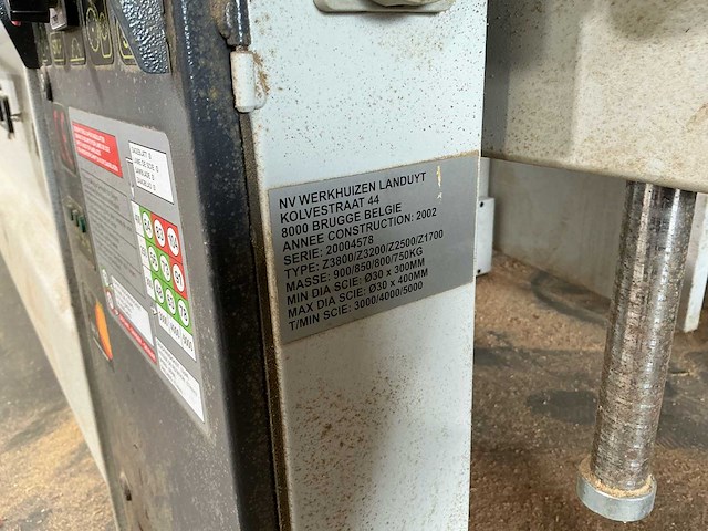 2002 robland z320 rs cirkelzaagtafel - afbeelding 15 van  16