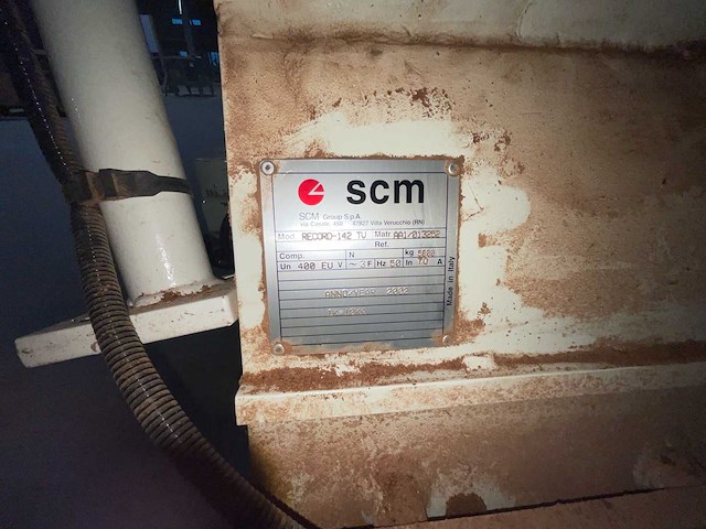 2002 scm-record: 142 cnc machinecentrum voor hout - afbeelding 11 van  19