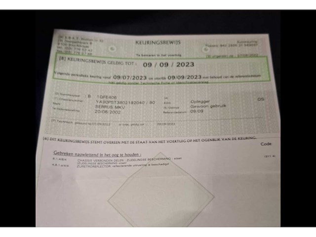 2002 serrus mkv 13-27 oplegger - 3 assen - 38t - afbeelding 51 van  56