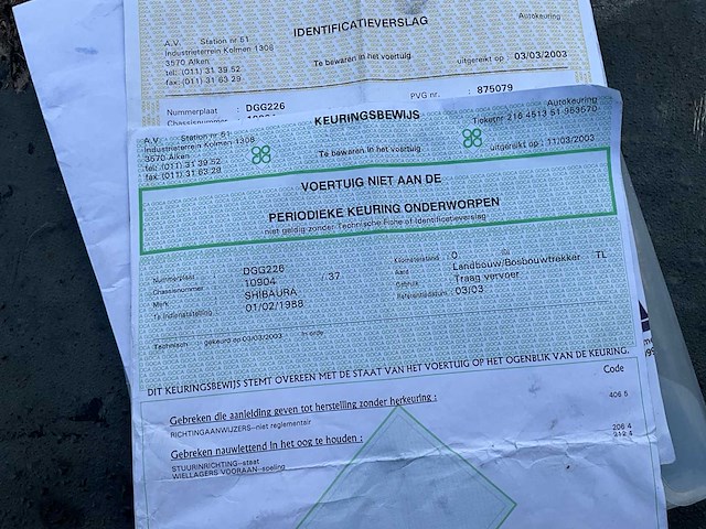 2002 shibaura sp5040 vierwielaangedreven landbouwtractor - afbeelding 11 van  21