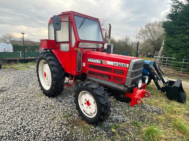 2002 shibaura sp5040 vierwielaangedreven landbouwtractor - afbeelding 12 van  21