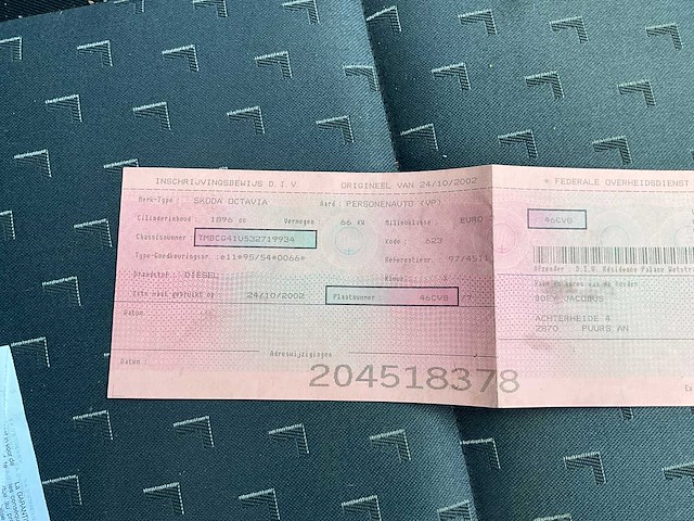 2002 skoda octavia - afbeelding 27 van  33