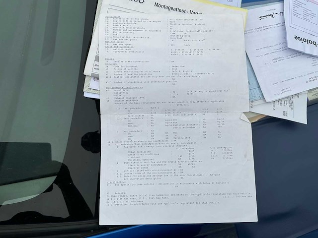 2002 subaru impreza gda - afbeelding 47 van  54