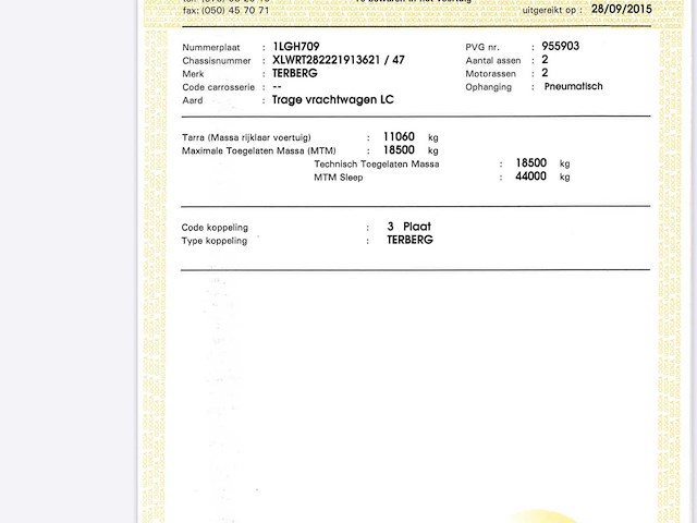 2002 terberg rt haventrekker - afbeelding 21 van  34