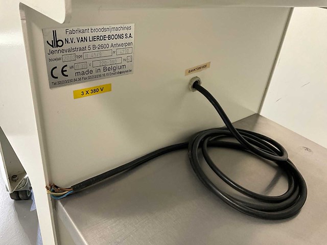 2002 vlb b 45/9 broodsnijmachine - afbeelding 7 van  9