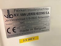 2002 vlb b 45/9 broodsnijmachine - afbeelding 9 van  9