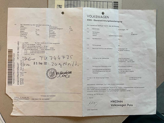 2002 volkswagen polo - afbeelding 4 van  6