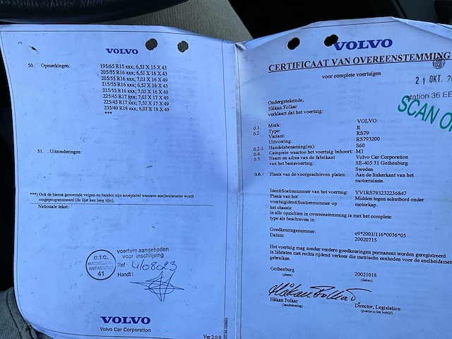 2002 volvo s60 personenauto - afbeelding 20 van  29