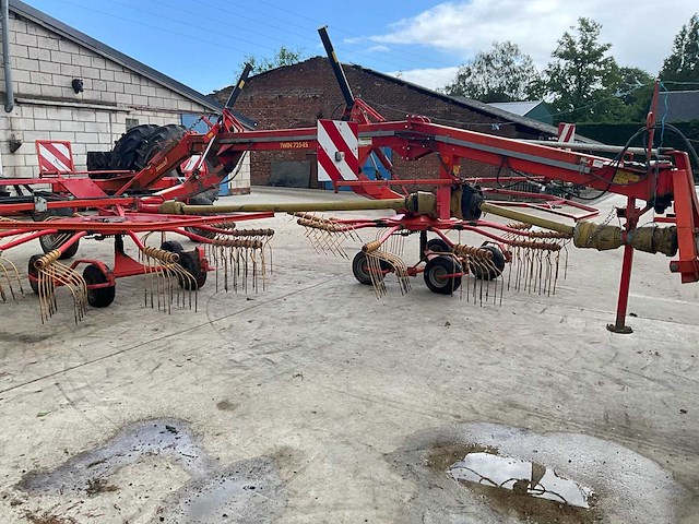 2002 ziegler twin 725-es - hark / rugger - volledig werkend - afbeelding 6 van  8