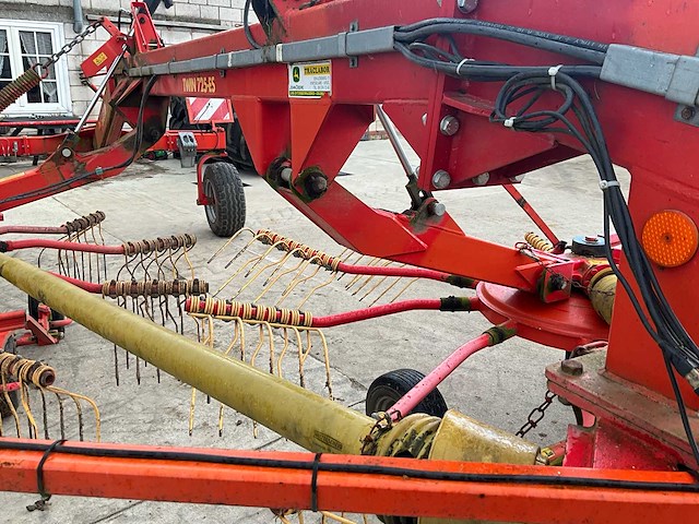 2002 ziegler twin 725-es - hark / rugger - volledig werkend - afbeelding 8 van  8