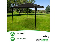 20022 - maxxgarden partytent - 3x3m - antraciet - afbeelding 3 van  3
