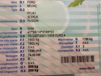 2003 - ford - fusion - 1.6-16v luxury - car - afbeelding 7 van  15