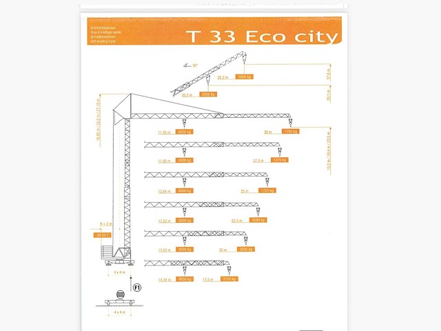 2003 arcomet t33 eco torenkraan - afbeelding 8 van  13