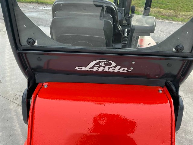 2003 atex explosie beveiligde ex2 linde e20p-02 vorkheftruck - afbeelding 25 van  54