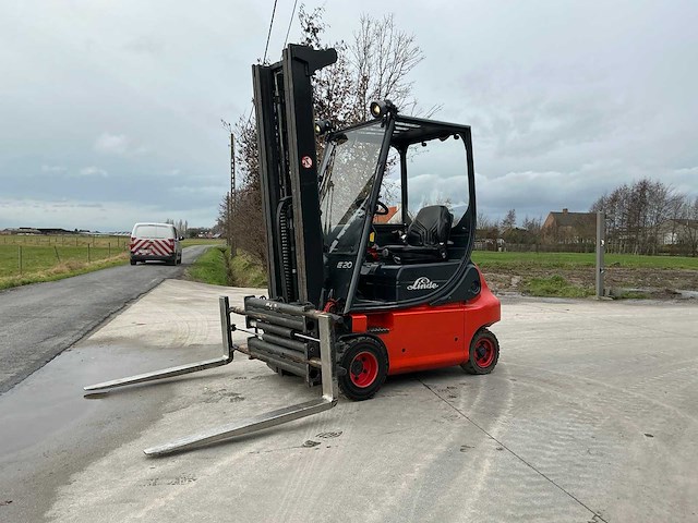 2003 atex explosie beveiligde ex2 linde e20p-02 vorkheftruck - afbeelding 23 van  54