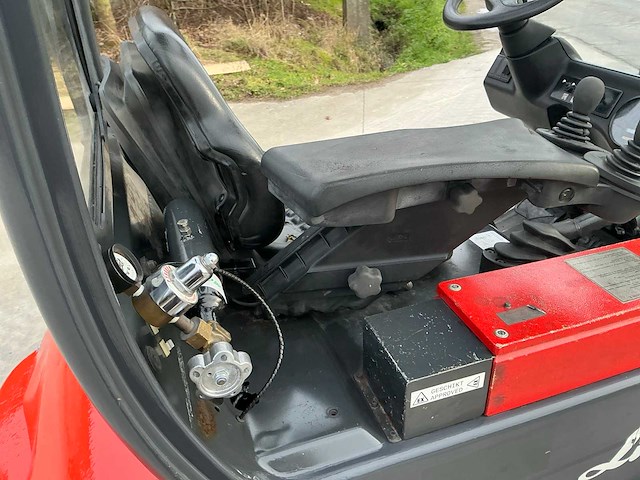 2003 atex explosie beveiligde ex2 linde e20p-02 vorkheftruck - afbeelding 35 van  54