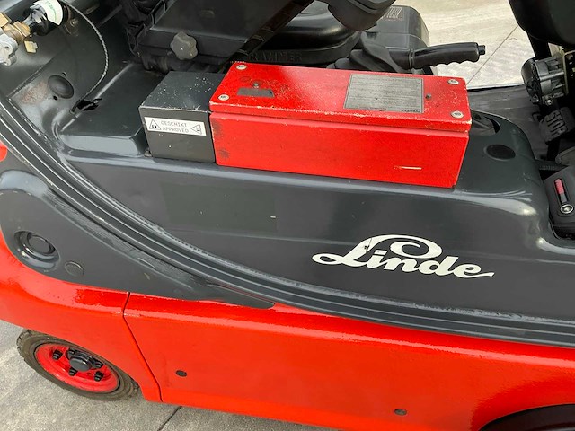 2003 atex explosie beveiligde ex2 linde e20p-02 vorkheftruck - afbeelding 37 van  54