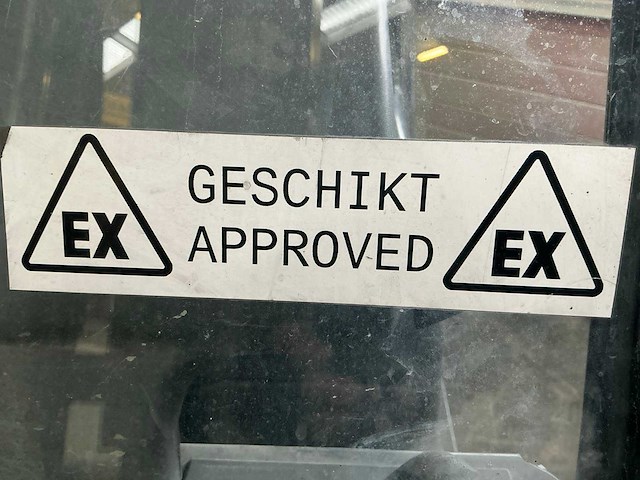 2003 atex explosie beveiligde ex2 linde e20p-02 vorkheftruck - afbeelding 54 van  54