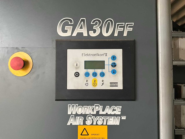 2003 atlas copco ga30ff compressor - afbeelding 11 van  13
