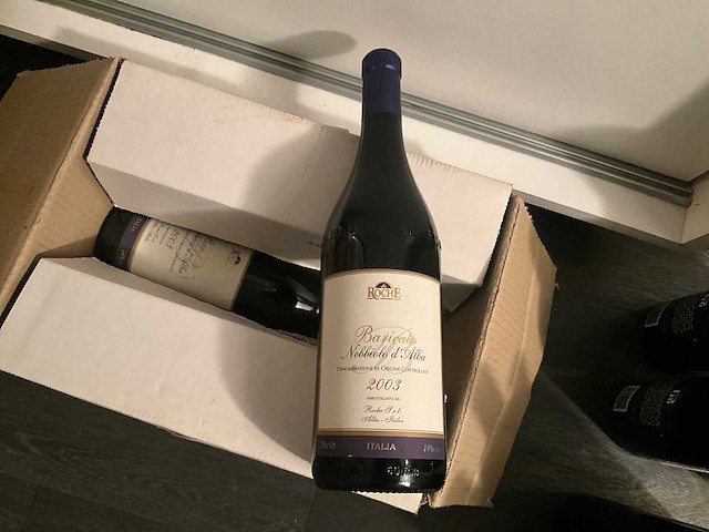 2003 baricato rode wijn (6x) - afbeelding 1 van  5