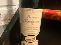 2003 baron de monbavard chateau d’armagnac rode wijn (6x) - afbeelding 3 van  6