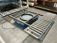 2003 bishamon e7 up ezu-15 pneumatische heftafel - afbeelding 1 van  5