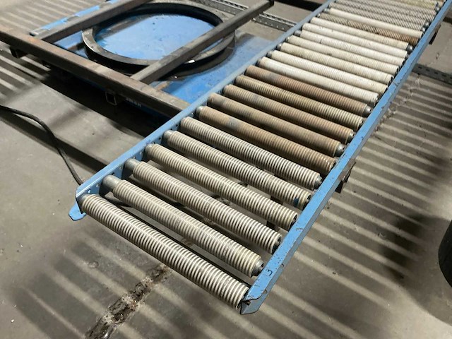 2003 bishamon e7 up ezu-15 pneumatische heftafel - afbeelding 4 van  8