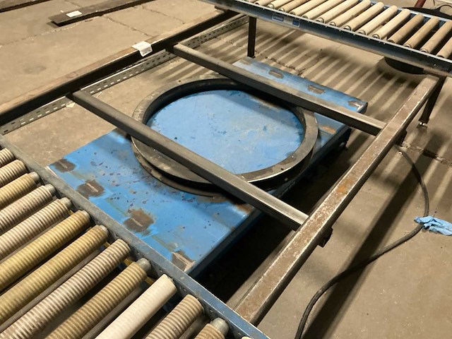 2003 bishamon e7 up ezu-15 pneumatische heftafel - afbeelding 6 van  8