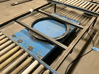 2003 bishamon e7 up ezu-15 pneumatische heftafel - afbeelding 6 van  8