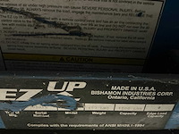 2003 bishamon e7 up ezu-15 pneumatische heftafel - afbeelding 8 van  8