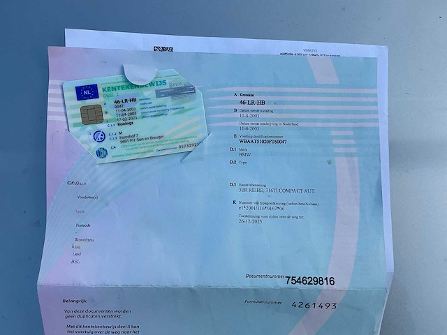 2003 bmw 316ti personenauto - afbeelding 14 van  24