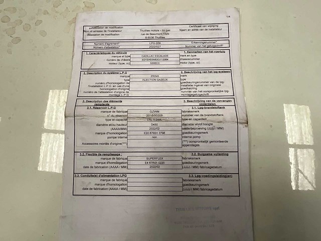 2003 cadillac escalade - oldtimer - afbeelding 26 van  33