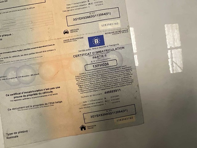 2003 cadillac escalade - oldtimer - afbeelding 15 van  19