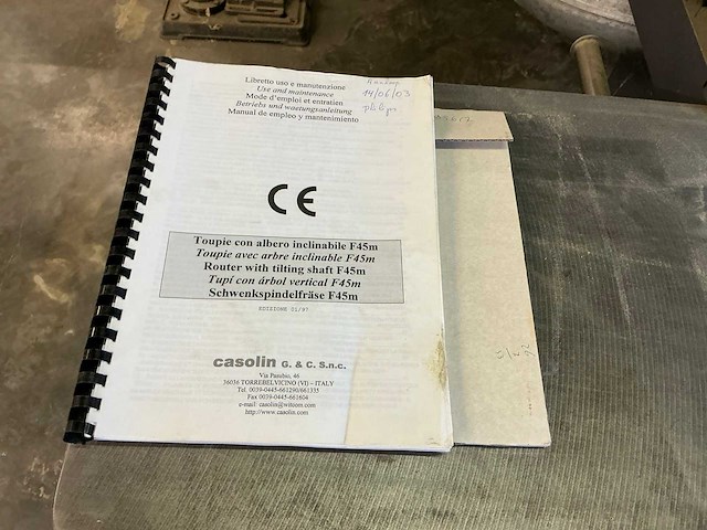 2003 casolin f45m toupie - afbeelding 4 van  13