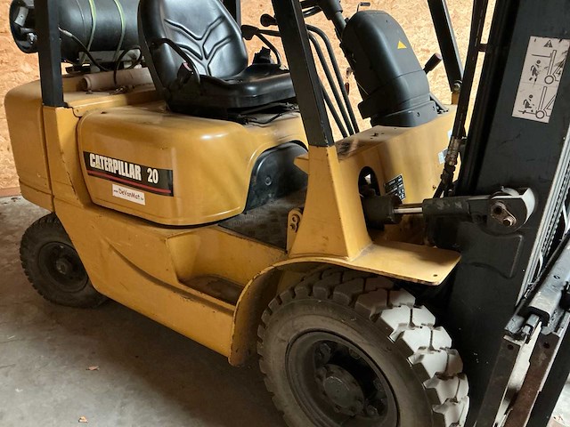 2003 caterpillar gp20k vorkheftruck - afbeelding 6 van  20