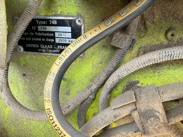 2003 claas rollant 255 type 748 balenpers - afbeelding 38 van  44