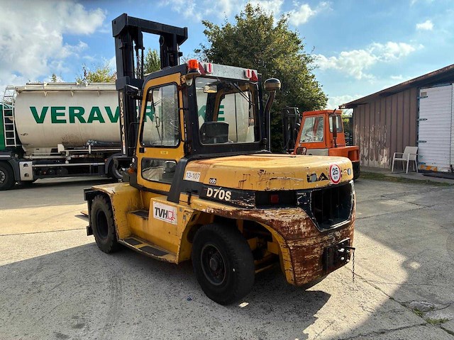 2003 daewoo d70s-2 *7 ton* vorkheftruck - afbeelding 3 van  8