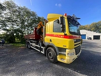 2003 daf cf85 daf cf85 6x4 tipper + effer 145-11-4s kraan met afneembare fok – 280 kw – 3 assen