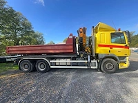 2003 daf cf85 daf cf85 6x4 tipper + effer 145-11-4s kraan met afneembare fok – 280 kw – 3 assen - afbeelding 11 van  33