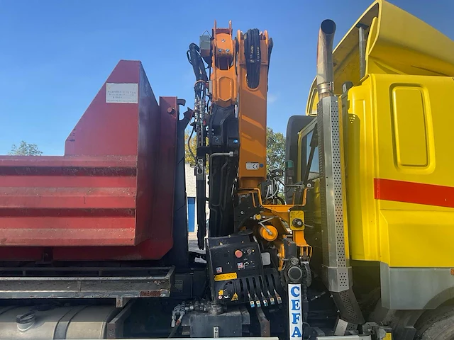 2003 daf cf85 daf cf85 6x4 tipper + effer 145-11-4s kraan met afneembare fok – 280 kw – 3 assen - afbeelding 31 van  33