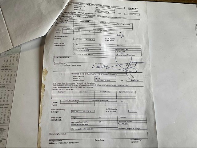 2003 daf lf45 container - automaat - afbeelding 23 van  46